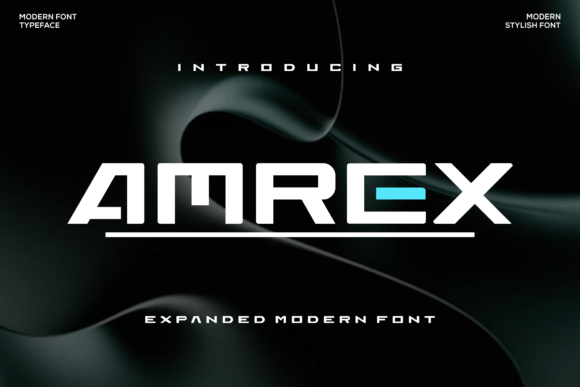 Amrex: A Bold Font for a Strong Brand