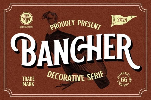 Bancher: A Serif Font for Bold Web Design
