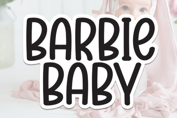 Barbie Baby: A Bold Font for Scroll-Stopping Design