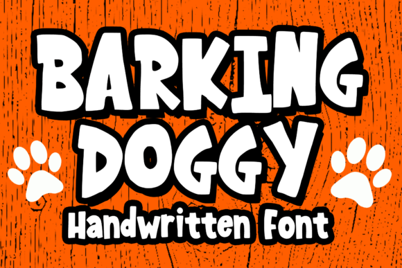 Barking Doggy: A Playful Display Font for Editorial Design