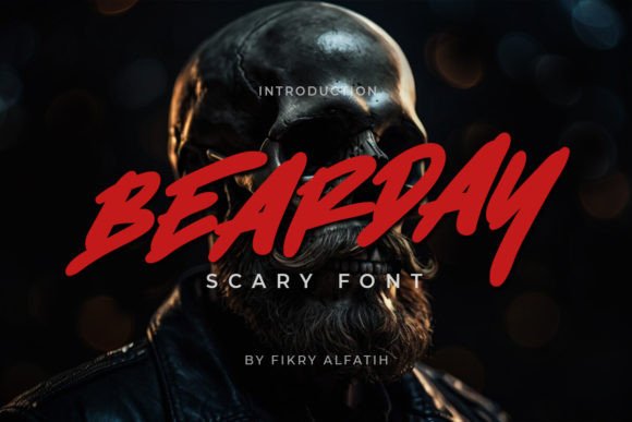 Bearday: A Display Font for Editorial Design