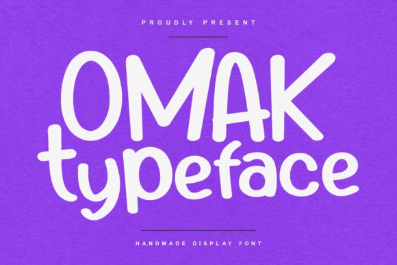 Branding with Omak: A Playful Font for a Polished Look