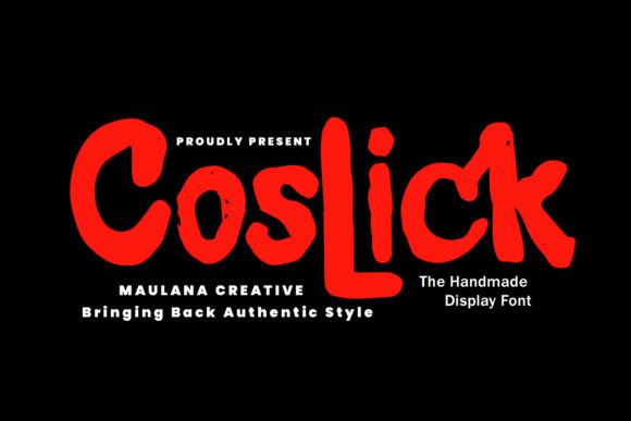 Coslick: A Font That Adds Personality to Your Brand