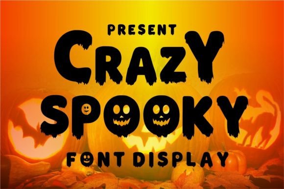 Crazy Spooky: A Halloween Font with Character