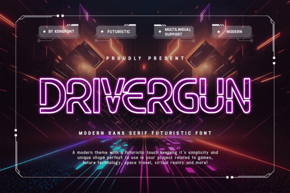 Drivergun: A Font for the Future of Editorial Design