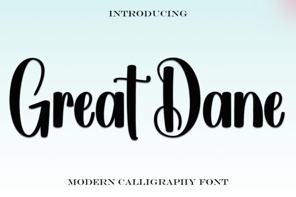 Great Dane: A Festive Font for Digital Marketing Success