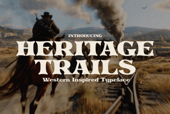 Heritage Trails: A Font That Captures the Spirit of the Wild West