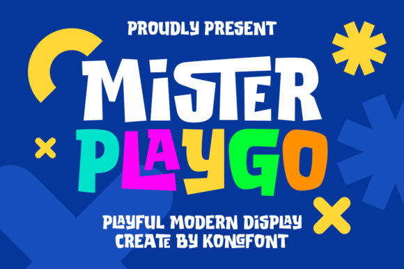 Mister Playgo: A Display Font for Editorial Energy