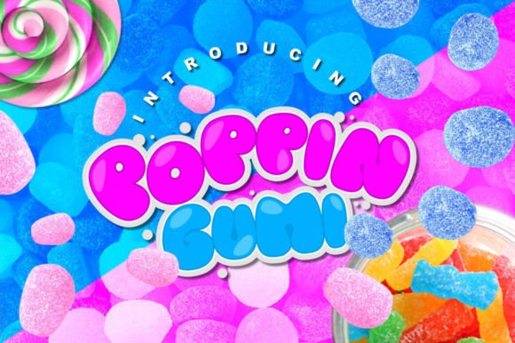 Poppin Gumi: A Sweet Font for Creative Crafters