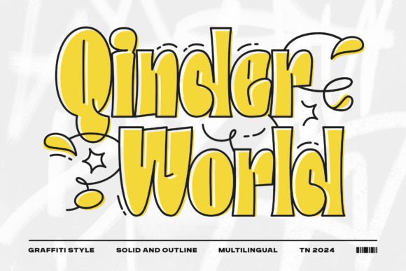 QinderWorld: A Font That Brings Street Culture to Your Brand