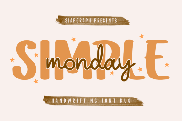 Simple Monday Duo: A Font That Adds Warmth to Branding