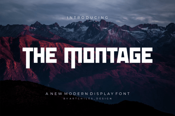 The Montage: A Display Font That Elevates Campaigns