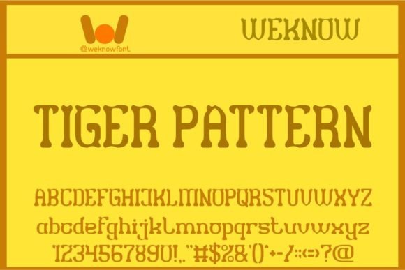 Tiger Pattern: A Bold Choice for Digital Branding
