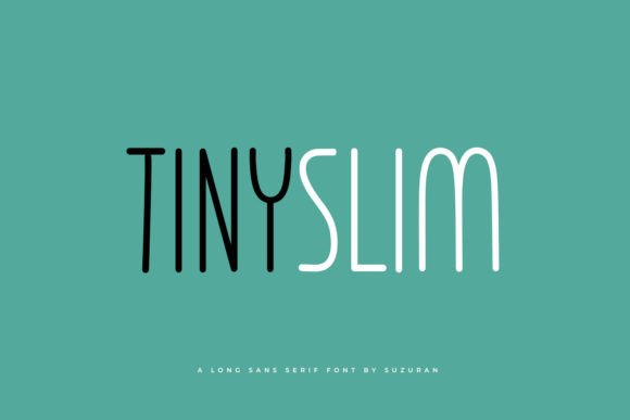 Tinyslim: The Display Font That Elevates Your Brand’s Visual Story